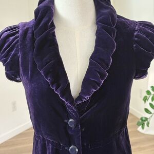 Armani Exchange Purple Blouse